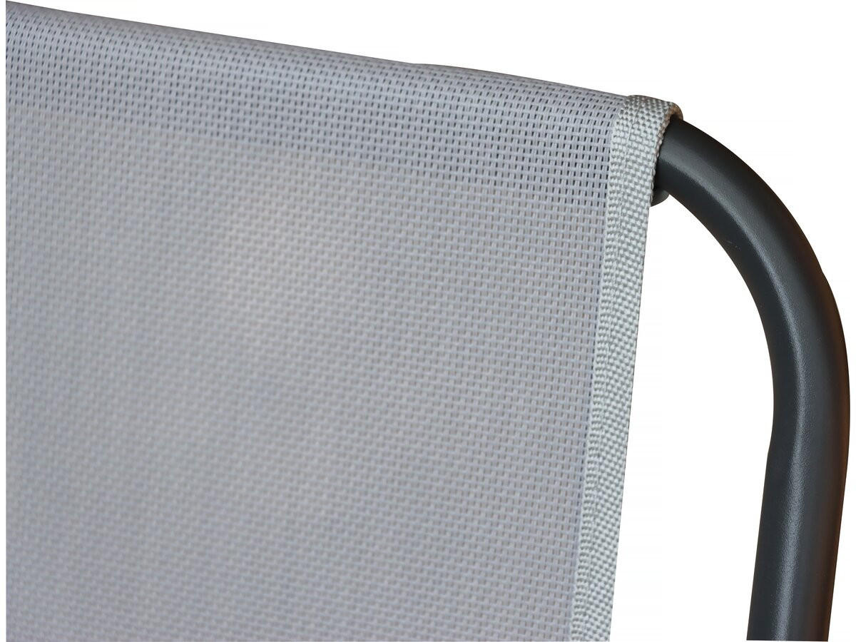 GARTEN-ESSMÖBELENSEMBLE convivia - Hellgrau, Glas - Habitat Garten