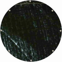 SCHUTZPLANE Rund, 210g/m², 5m, Grün - Grün, Kunststoff (500/500/1cm) - BONI-SHOP