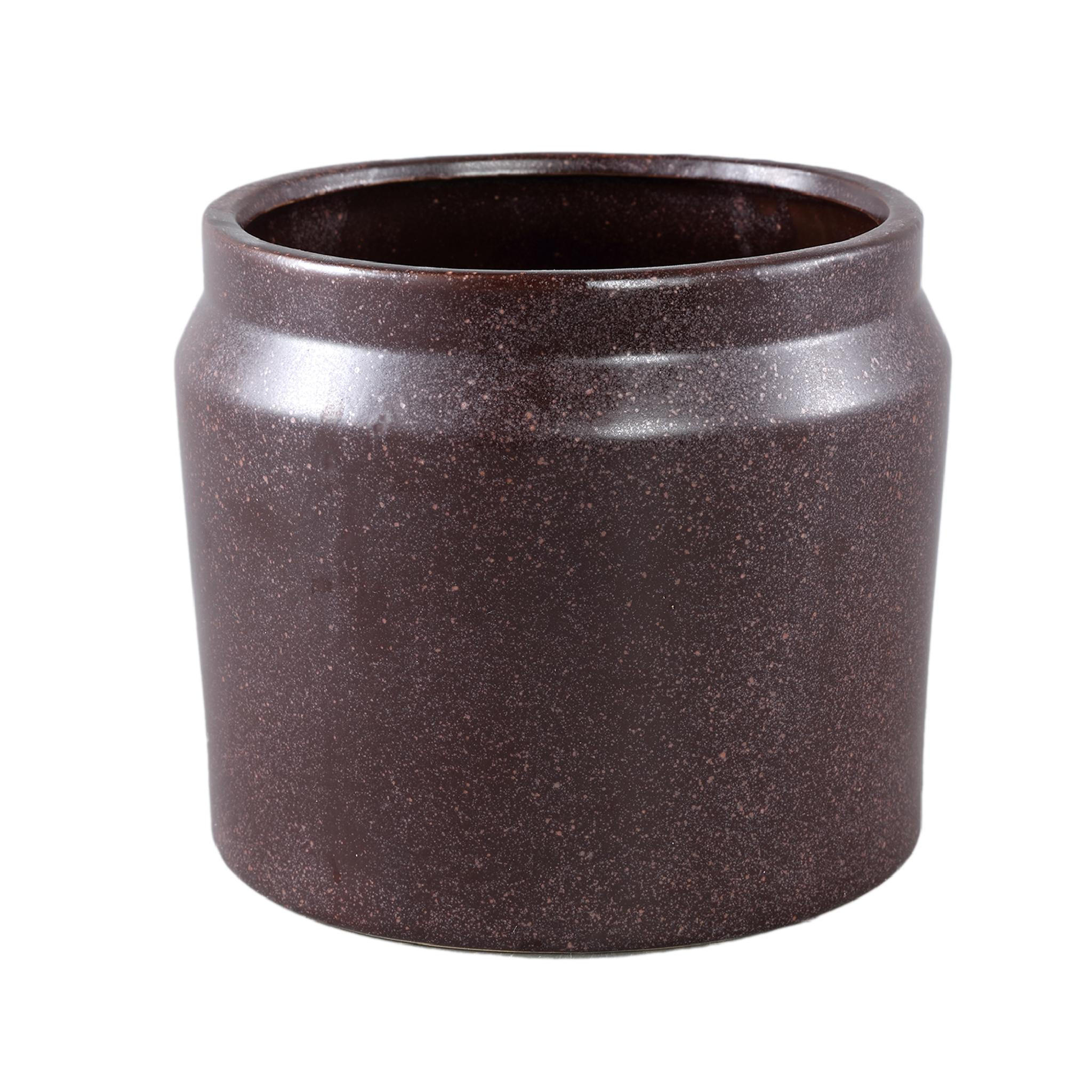 TOPF Jillanne Violett 18.5/18.5/16cm - Lila, Keramik (16cm) - PTMD Collection