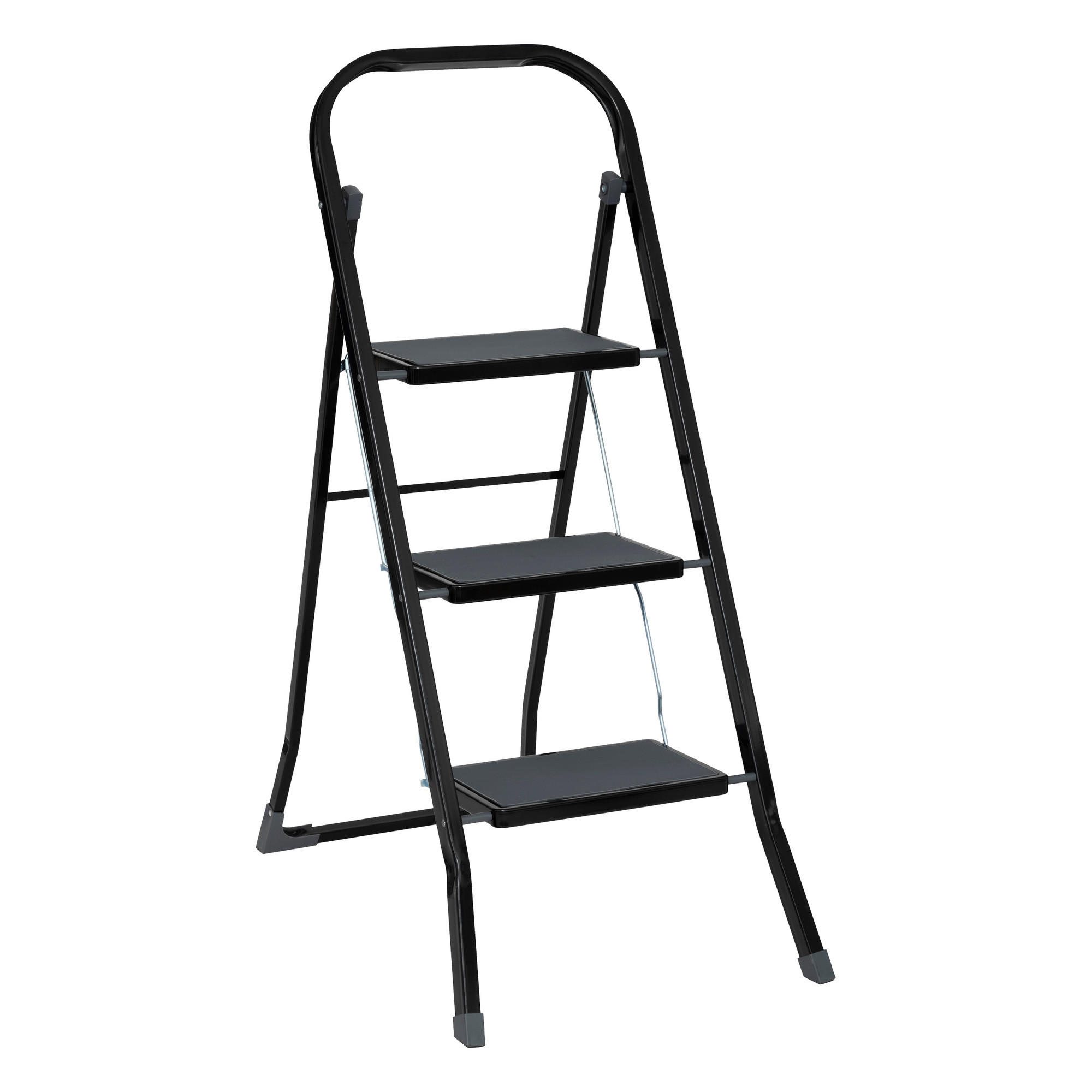 5five Simply Smart Metallleiter Schwarz 46.5x105.3x73.5 cm