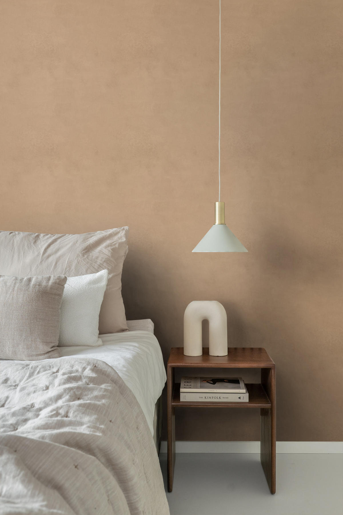 TAPETE Lehmputz 50 x 900 cm - Braun, Papier (50/900cm) - Origin Wallcoverings