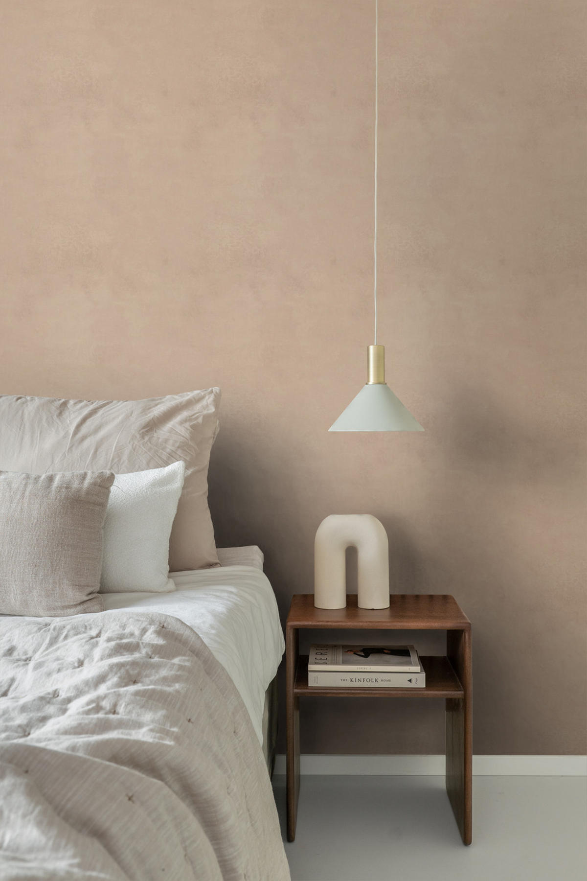 TAPETE Lehmputz 50 x 900 cm - Braun, Papier (50/900cm) - Origin Wallcoverings
