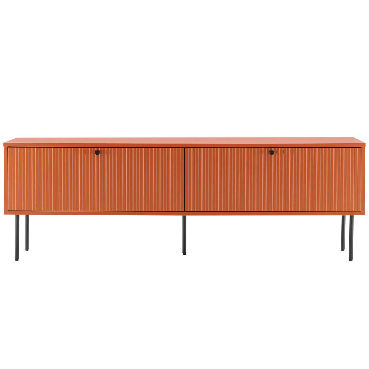 TV-MÖBEL 150 cm, Orange - Orange, Holz (40/50/150cm) - Oviala