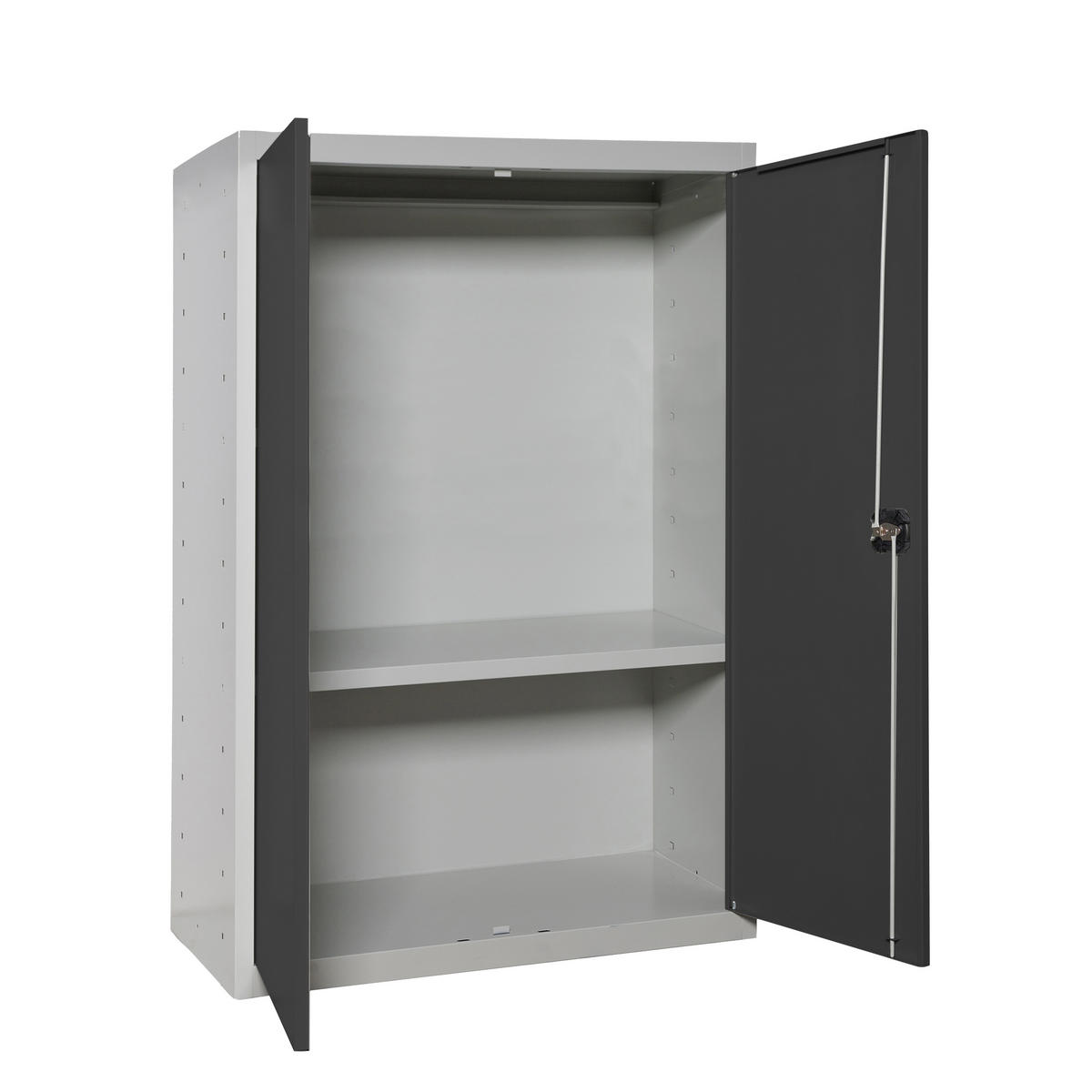 STAHLSCHRANK Amego HxBxT 90x80x40 cm 1x Fachboden Anthrazit-Grau - Anthrazit, Metall (80/90/40cm) - PROREGAL
