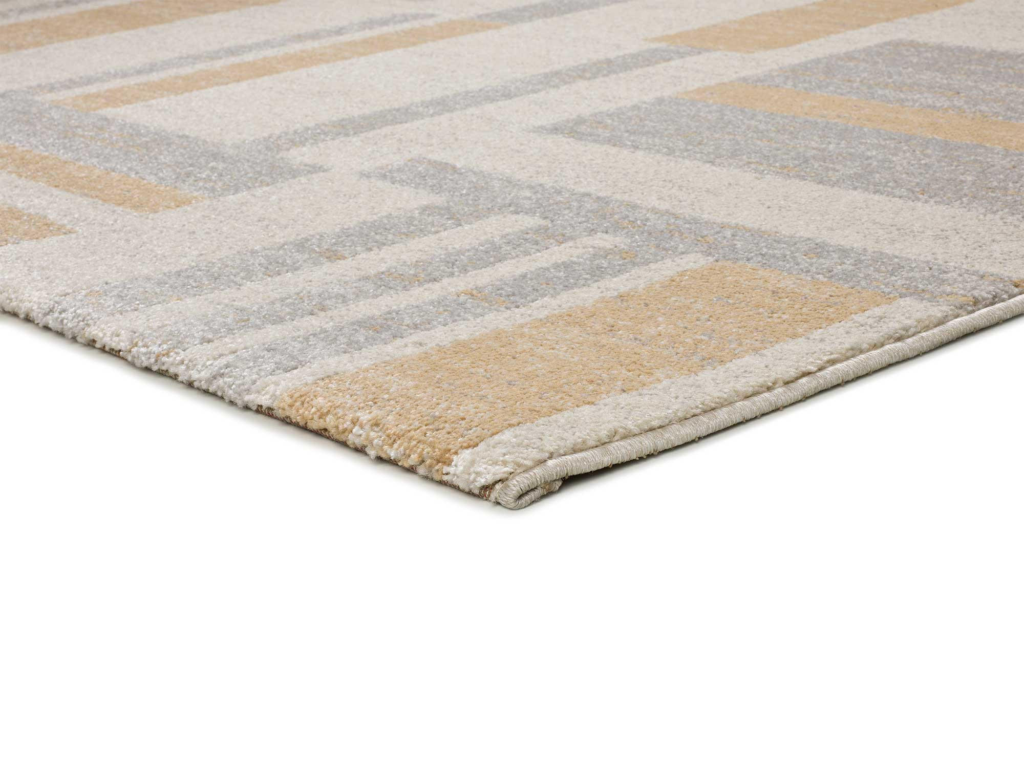 WEBTEPPICH grau und beige Craft 133/190 cm - Beige/Grau, Naturmaterialien/Textil (133/190cm) - Atticgo