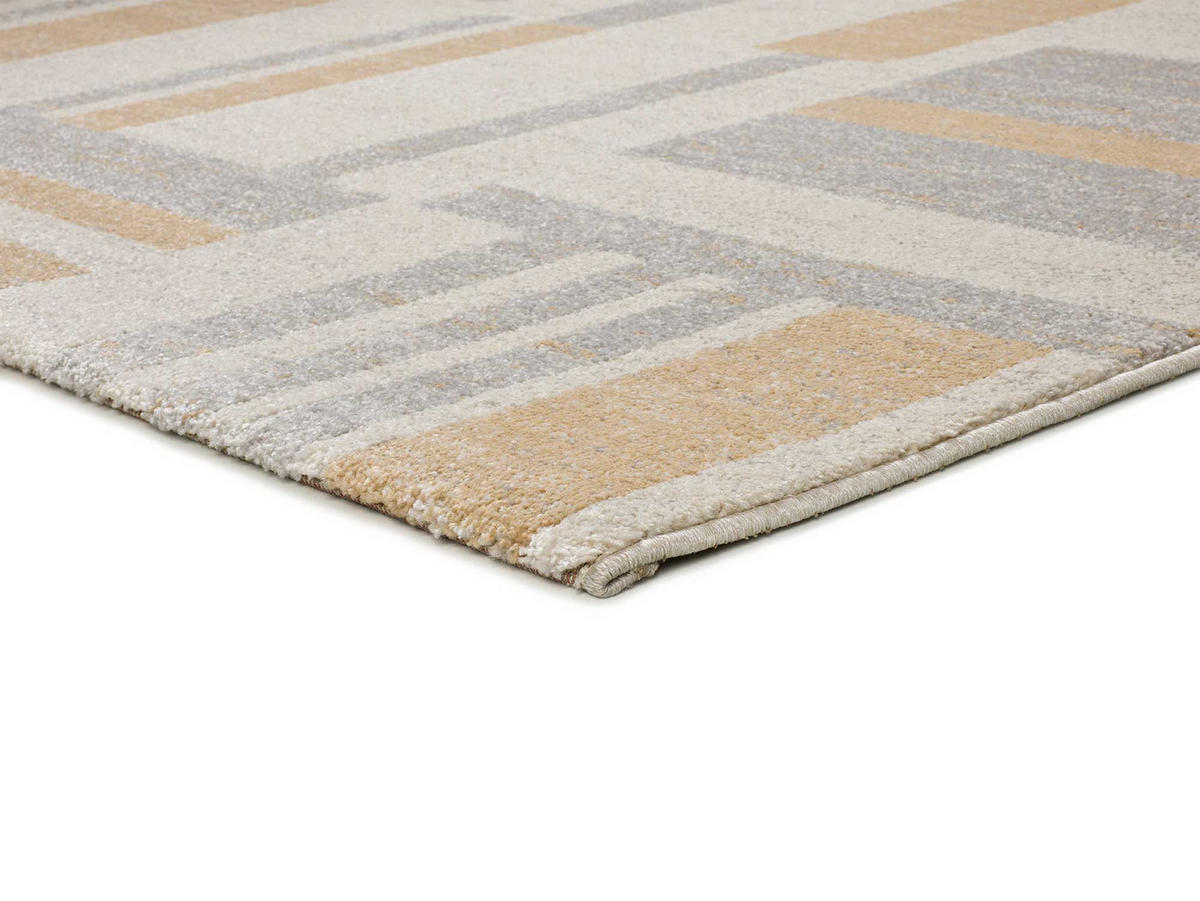 WEBTEPPICH grau und beige Craft 160/230 cm - Beige/Grau, Naturmaterialien/Textil (160/230cm) - Atticgo