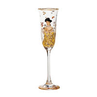 SEKTGLAS Adele Bloch-Bauer Bunt Glas - Multicolor, Glas (0.35L) - Goebel