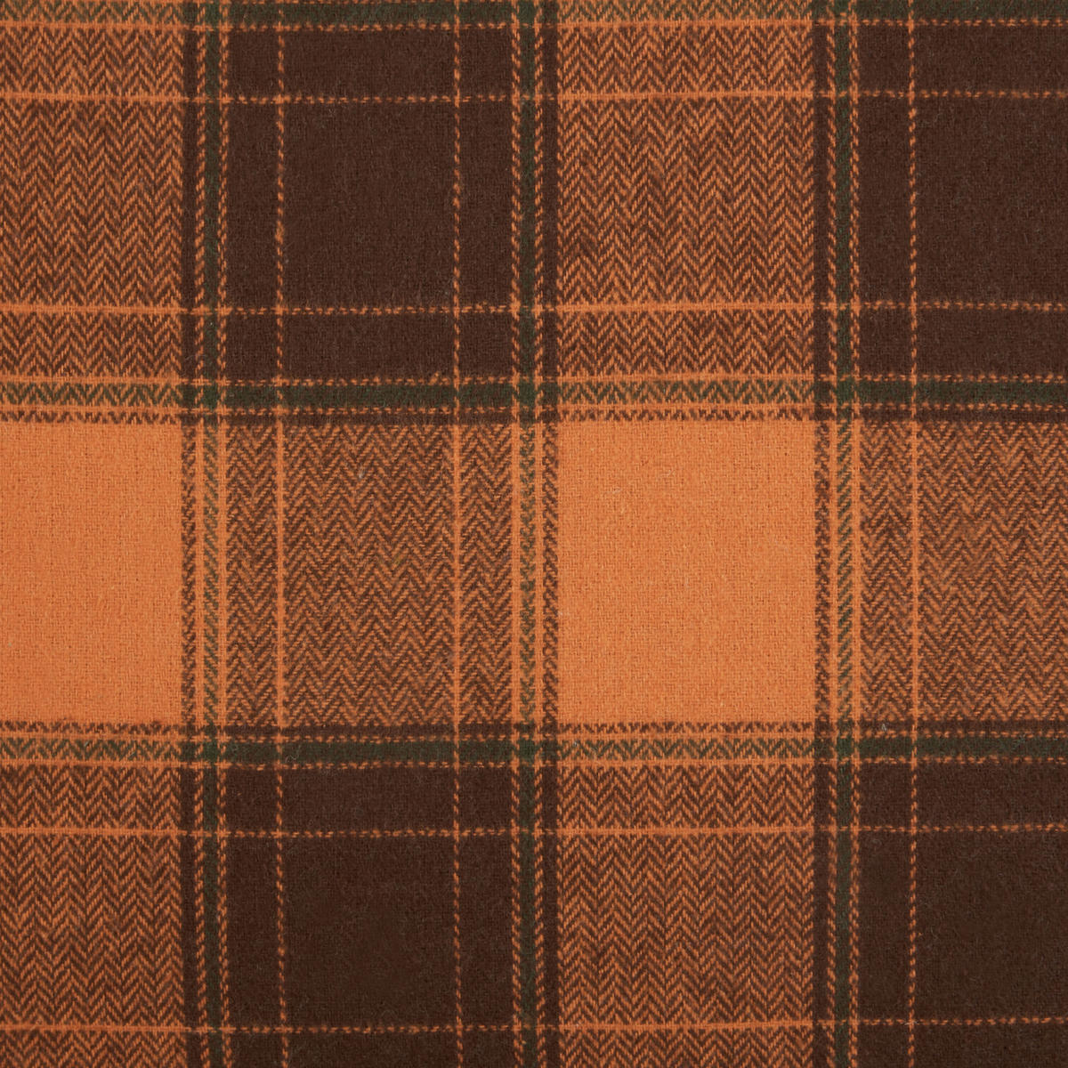 DEKOKISSEN Orange 45/45 cm Barja - Schwarz/Orange, Textil (45/45/12cm) - Beliani