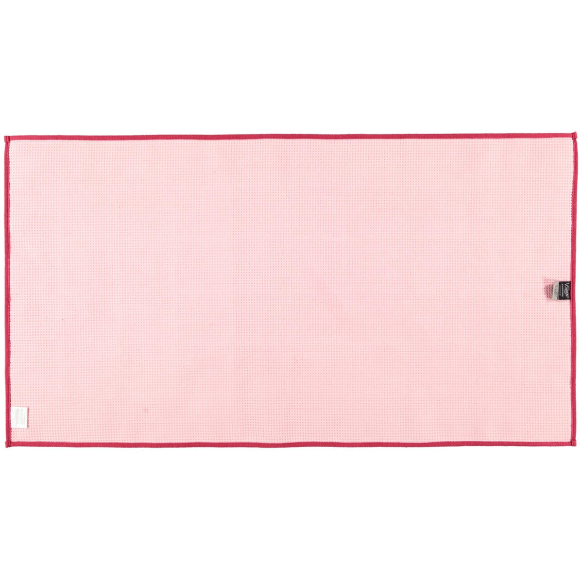 BADTEPPICHE EXCLUSIVE RUBIN - 3900 - Rot, Textil (67/120cm) - Vossen
