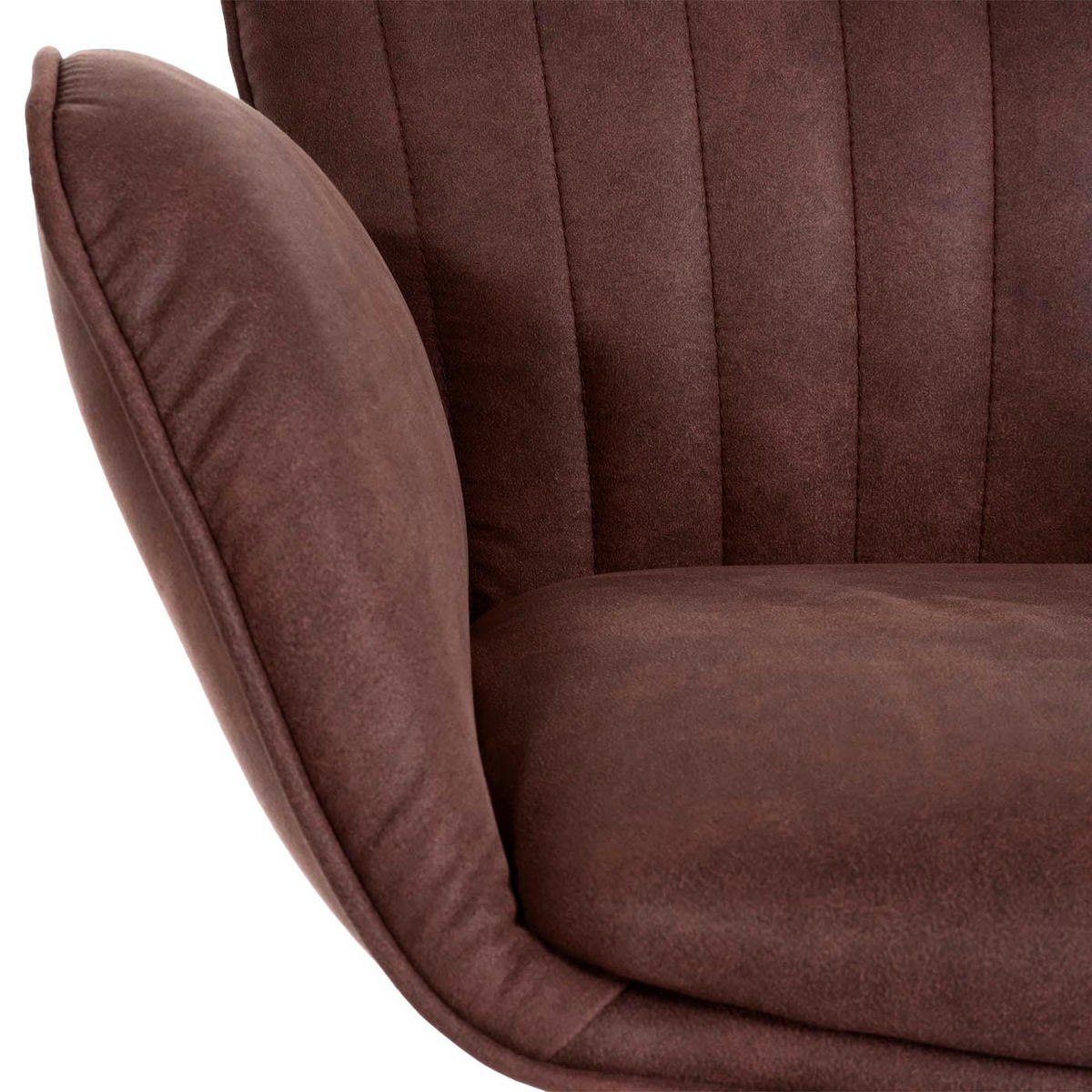 BARHOCKER Dunkelbraun - Dunkelbraun, Textil (50/110/45cm) - MCW