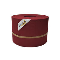 SICHTSCHUTZSTREIFEN Rille PP für Doppelstabmatte Zaunblende Bordeauxrot 50m - Bordeaux, Kunststoff (5000/19cm) - ZAUN|ZU