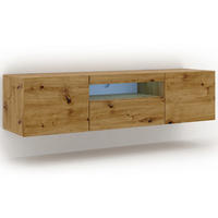 TV STOLÍK Aurus Drevo - hnedá, kompozitné drevo (150/36/37cm) - Petits-meubles