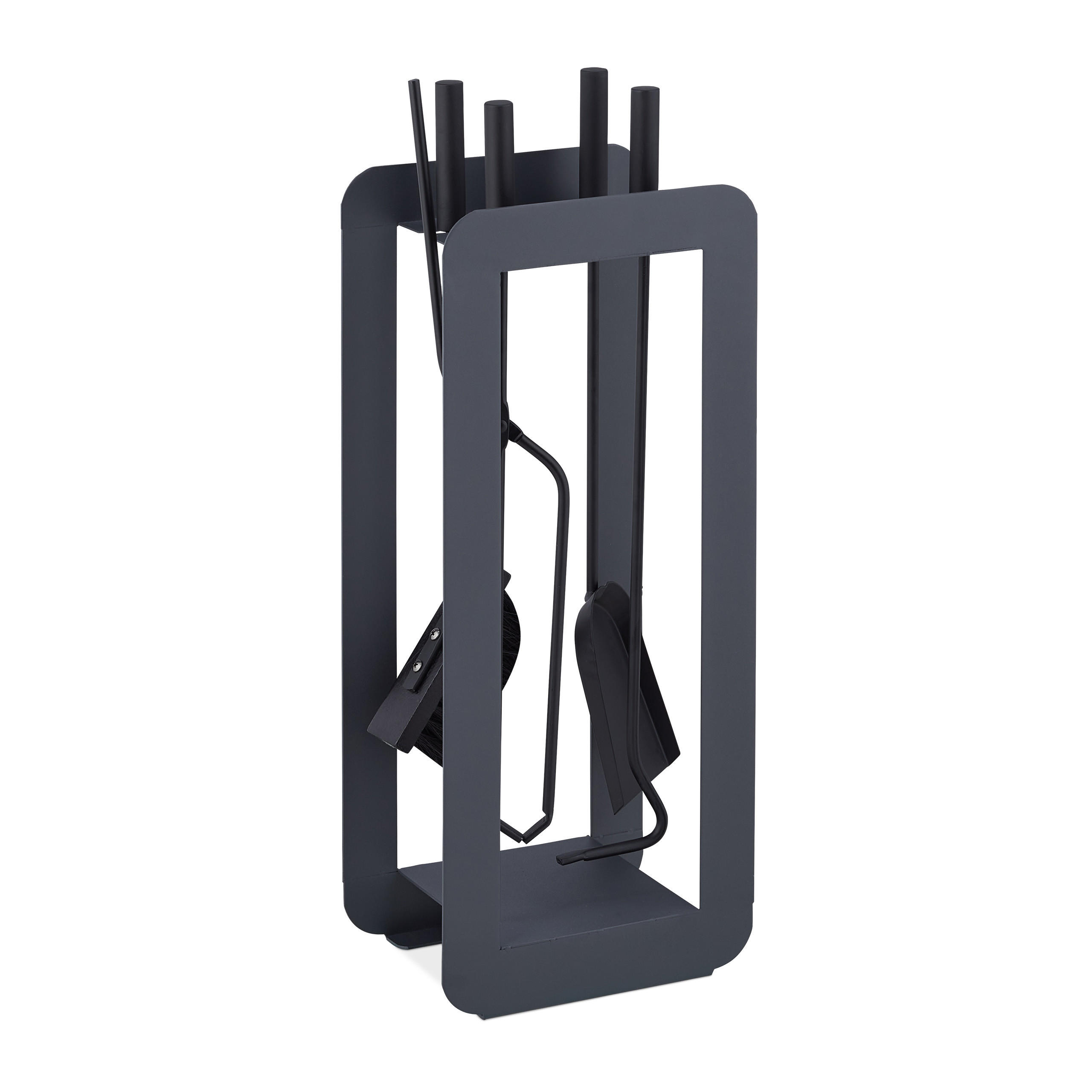 SET Gri negru 5-piese cu suport