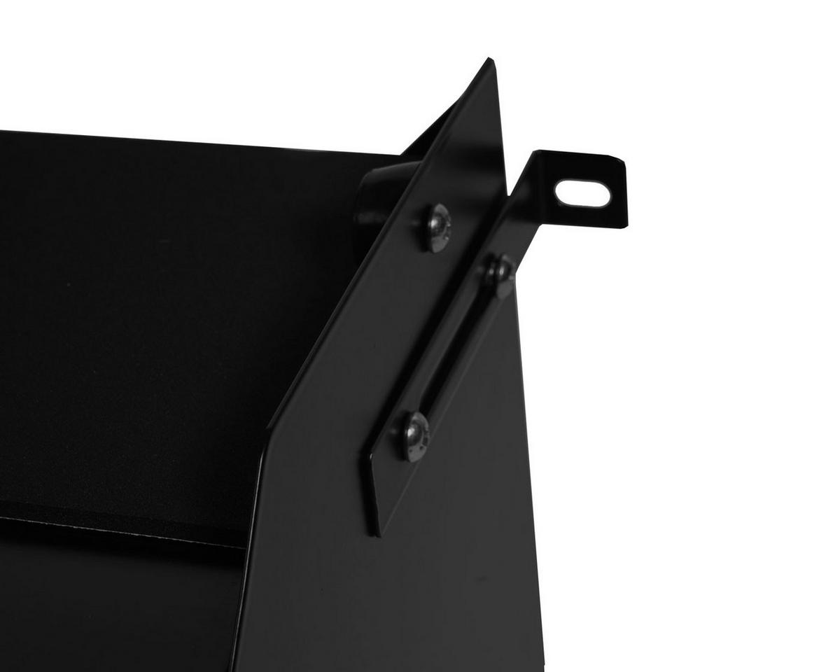 WASCHMASCHINENUNTERSCHRANK Schwarz - Schwarz, Metall (61/33/52cm) - MCW