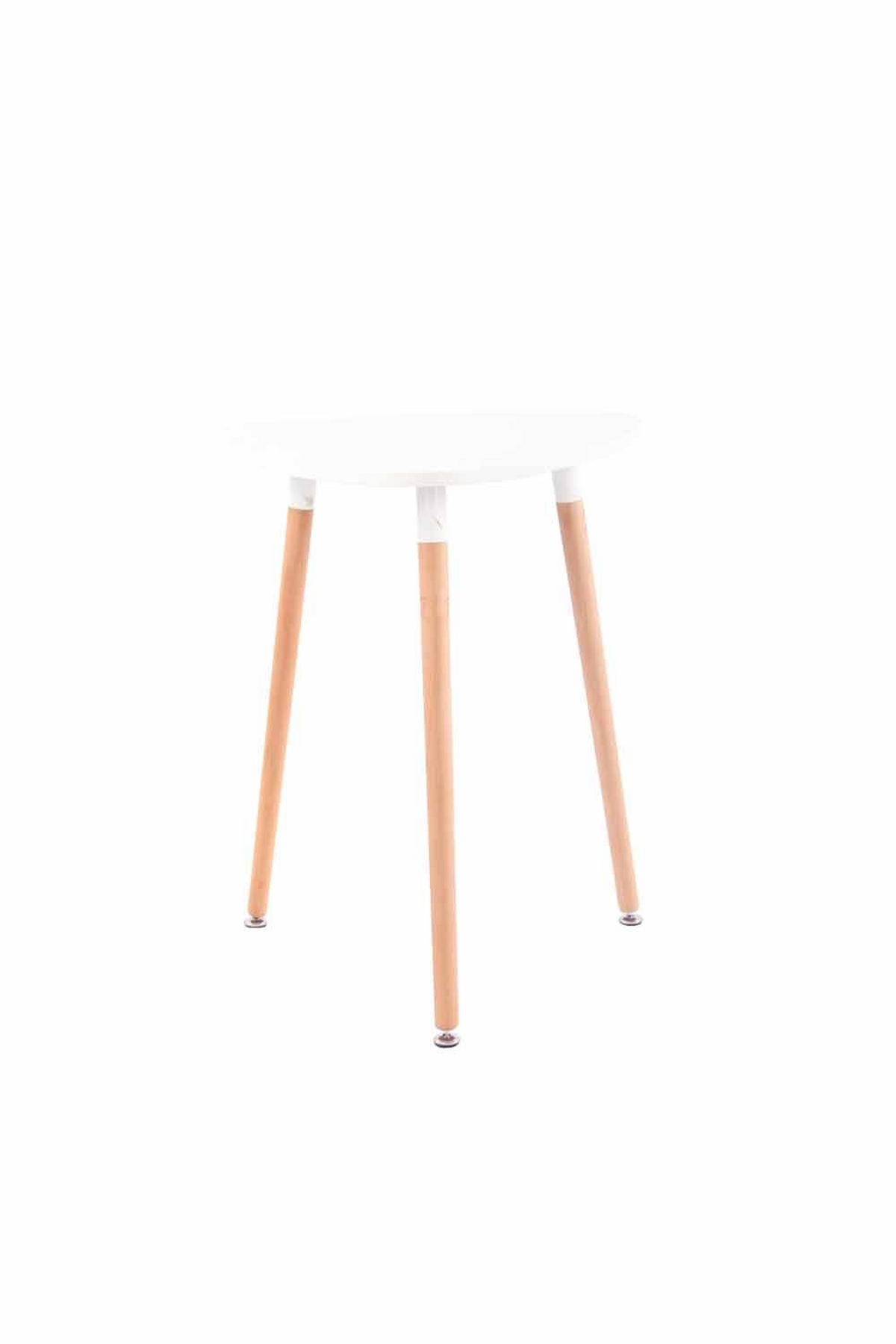 KONSOLENTISCH Holz weiß - Weiß, Holz (60/60/75cm) - CLP