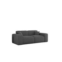 SOFA 2-sitzer Celes Premium In Sven - Dunkelgrau, Holzwerkstoff/Textil (182/73/90cm) - Fun Möbel