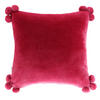 KISSENBEZUG Cabo - Dunkelrosa, Textil (45/45cm) - home&you