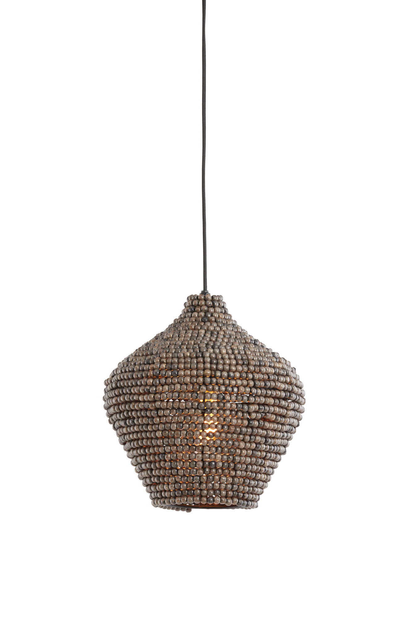 HÄNGELAMPE Kalenga Braun Ø28/30 cm - Braun, Metall (28/28/30cm) - Light & Living