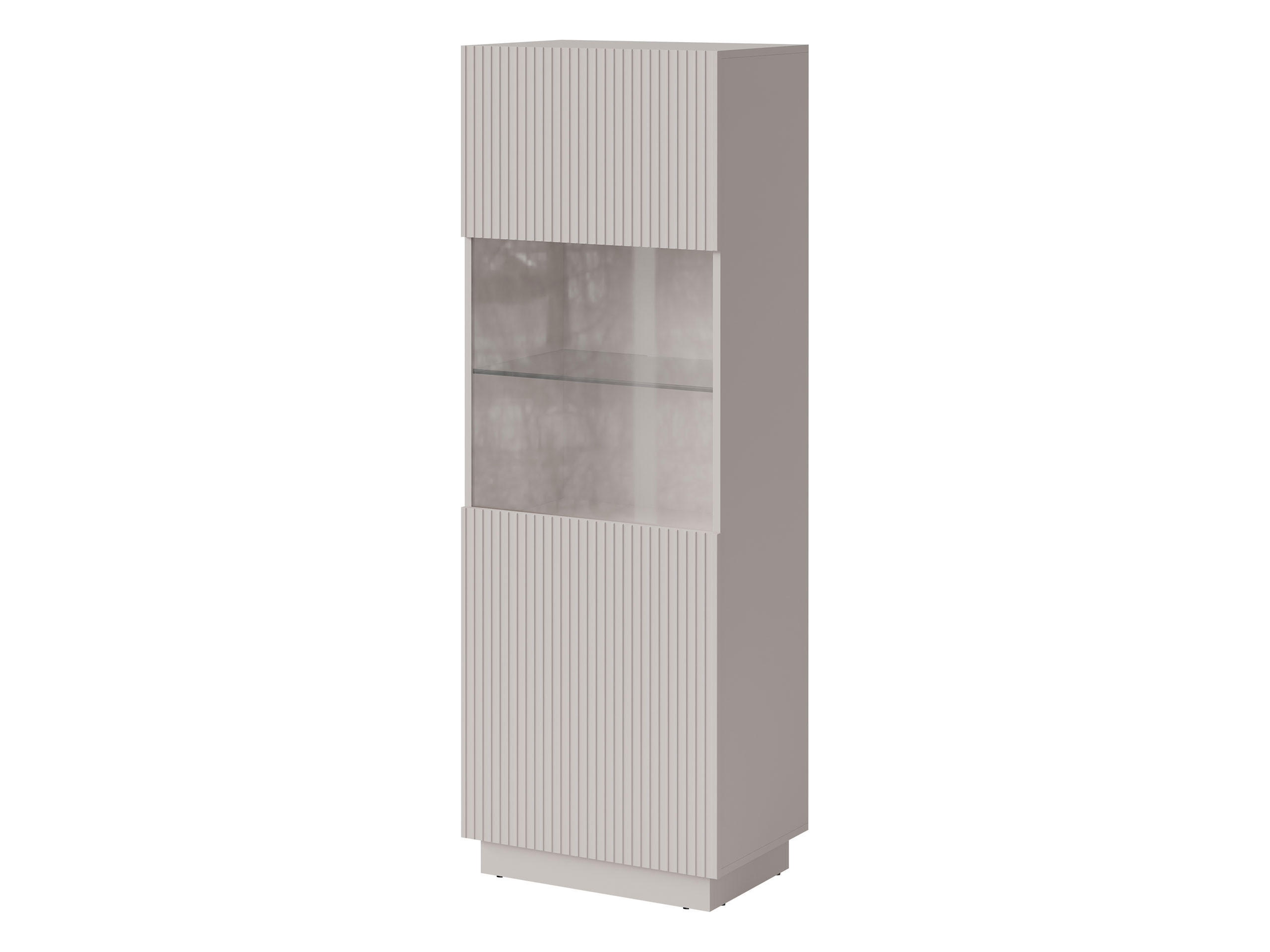 Mirjan24 Vitrine Kaschmir 60x178x42 cm