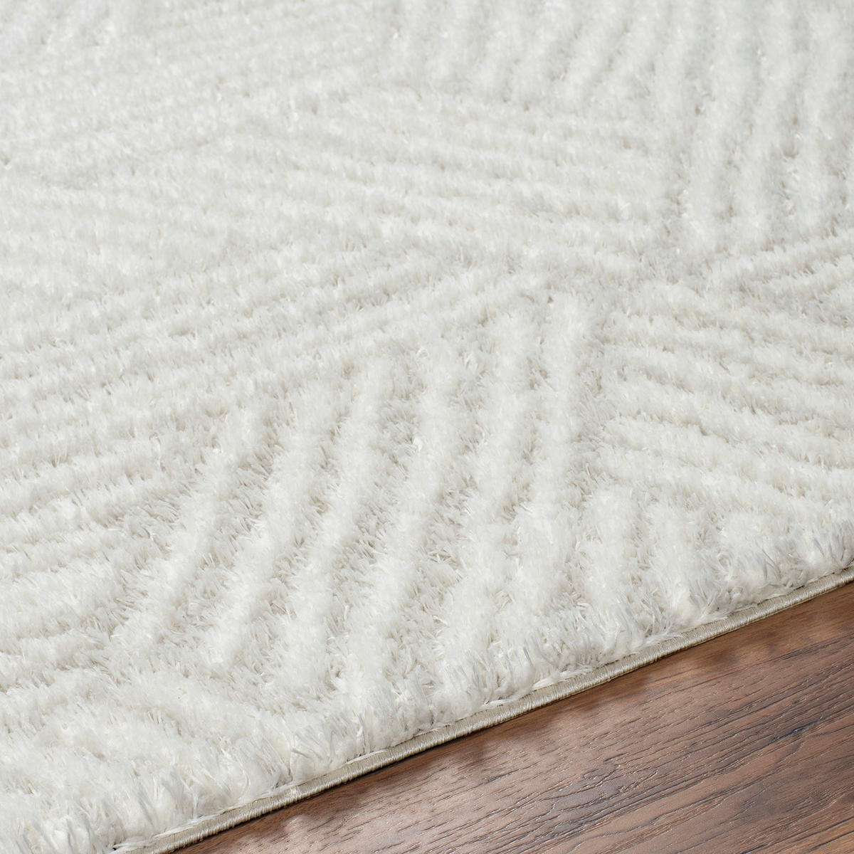 HOCHFLORTEPPICH 160/213 cm Beige - Beige, Naturmaterialien/Kunststoff (160/213cm) - LIVABLISS