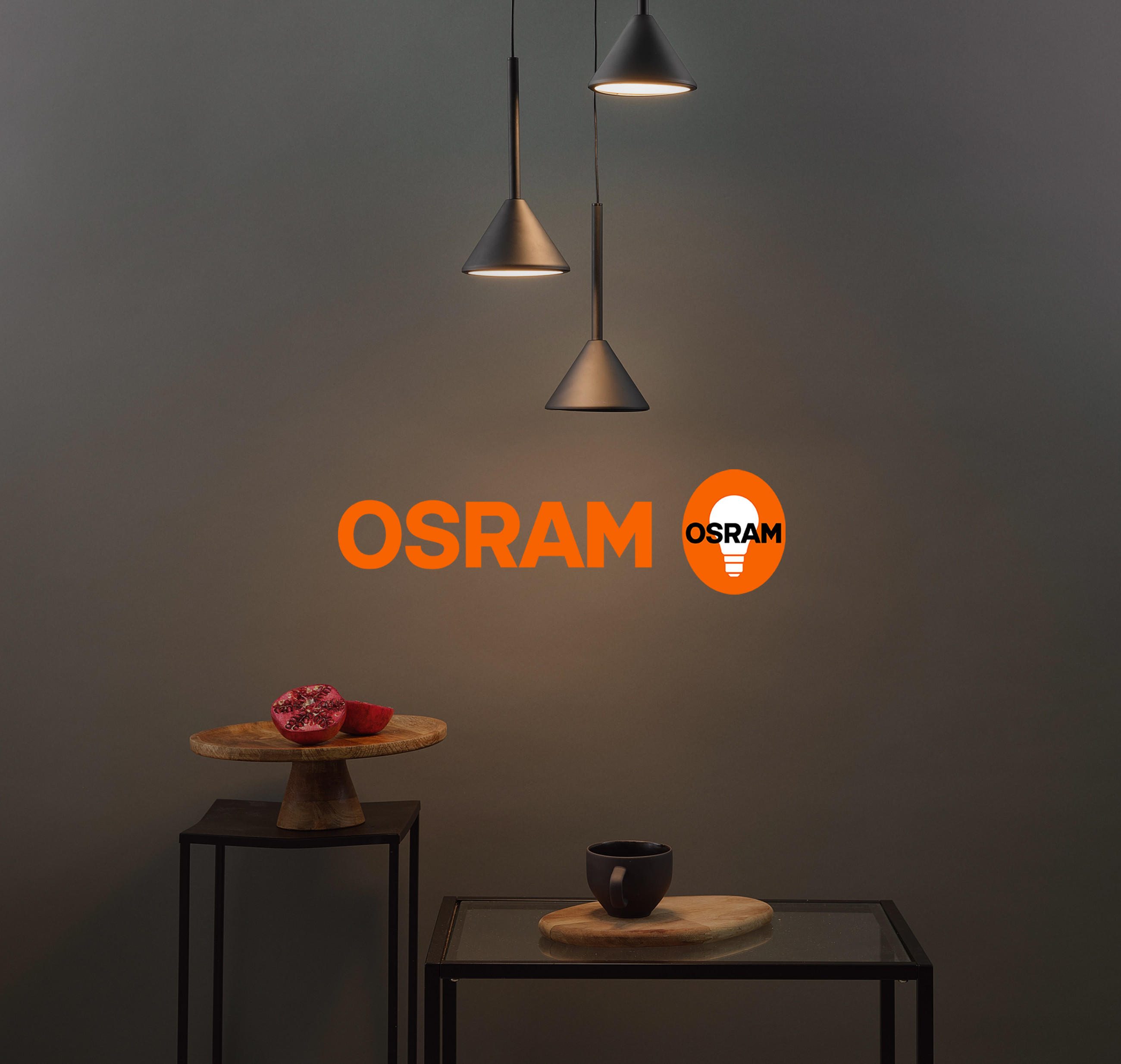 OSRAM Markenlogo auf Moodbild
