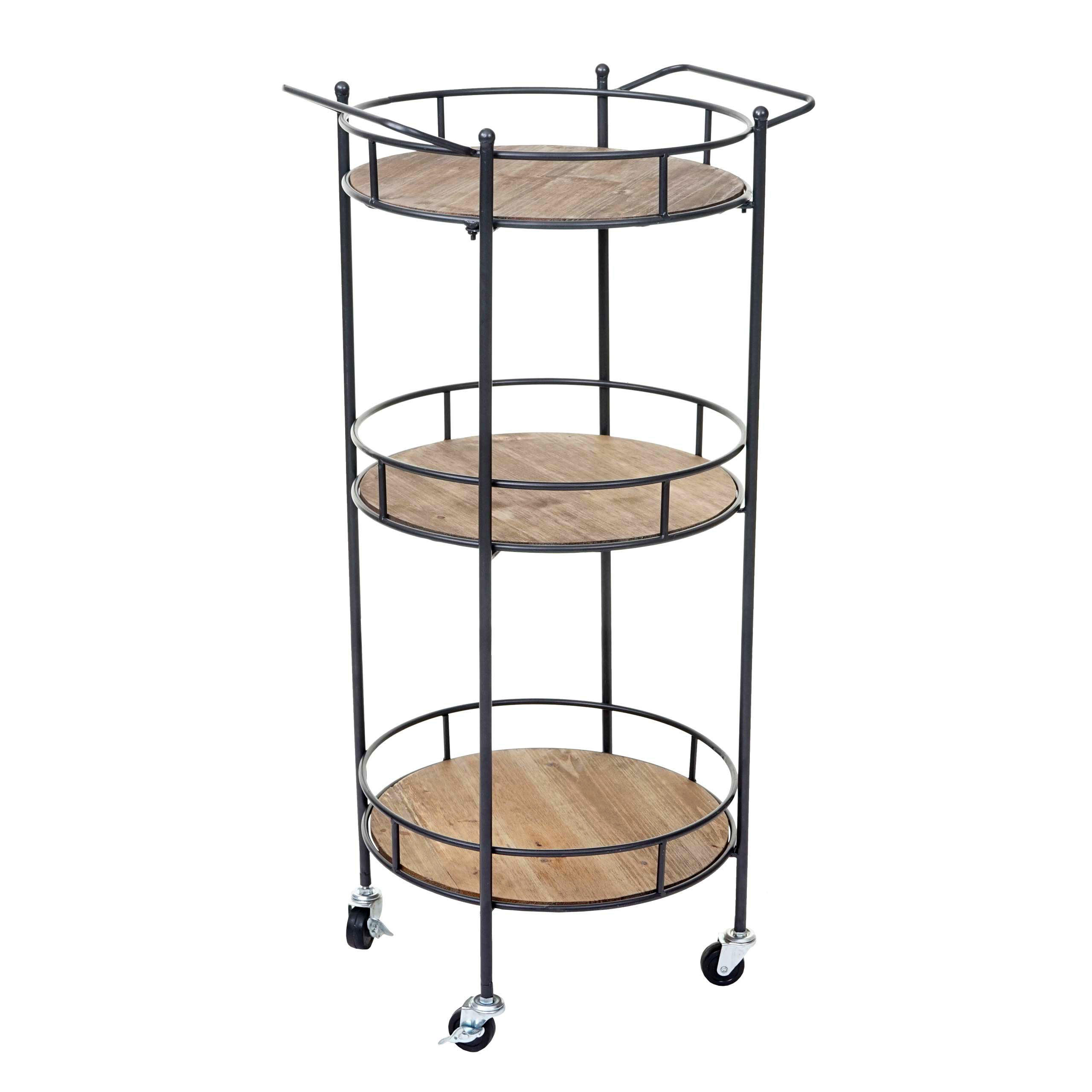 SERVIERWAGEN Braun - Braun, Holz (50/100/43cm) - MCW
