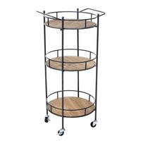 SERVIERWAGEN Braun - Braun, Holz (50/100/43cm) - MCW