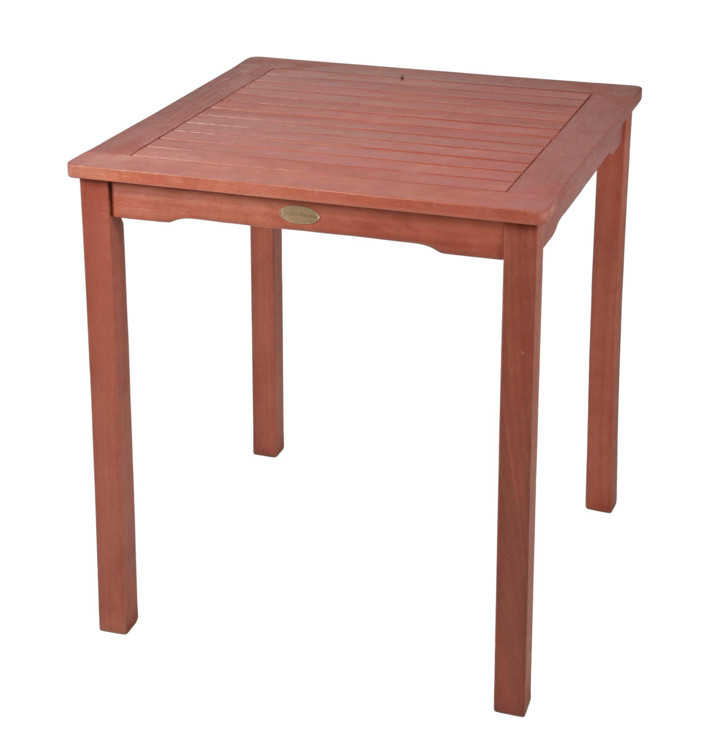 GARTENTISCH Uppsal Terrassentisch - Braun, Holz (70/70/75cm) - DELUKE