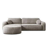 Eckcouch VENUS II mit Bettkasten, Coral 50 - Beige, Textil (275/178cm) - Lookway