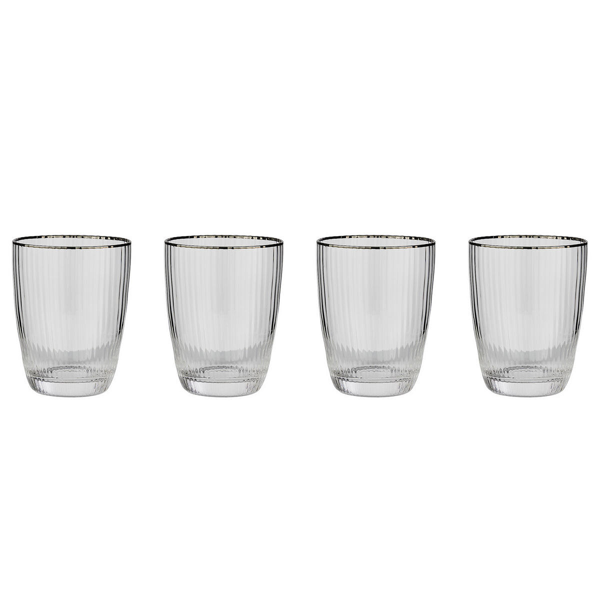 TRINKGLAS (4er Set) Chelsea - Transparent, Glas (0.3L) - BUTLERS