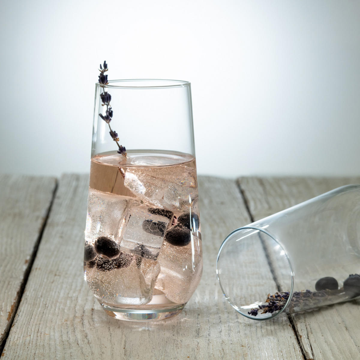 LONGDRINKGLÄSER Splendour, 6er-Set, 490 ml - Transparent, Glas (0.48L) - Krosno Glass