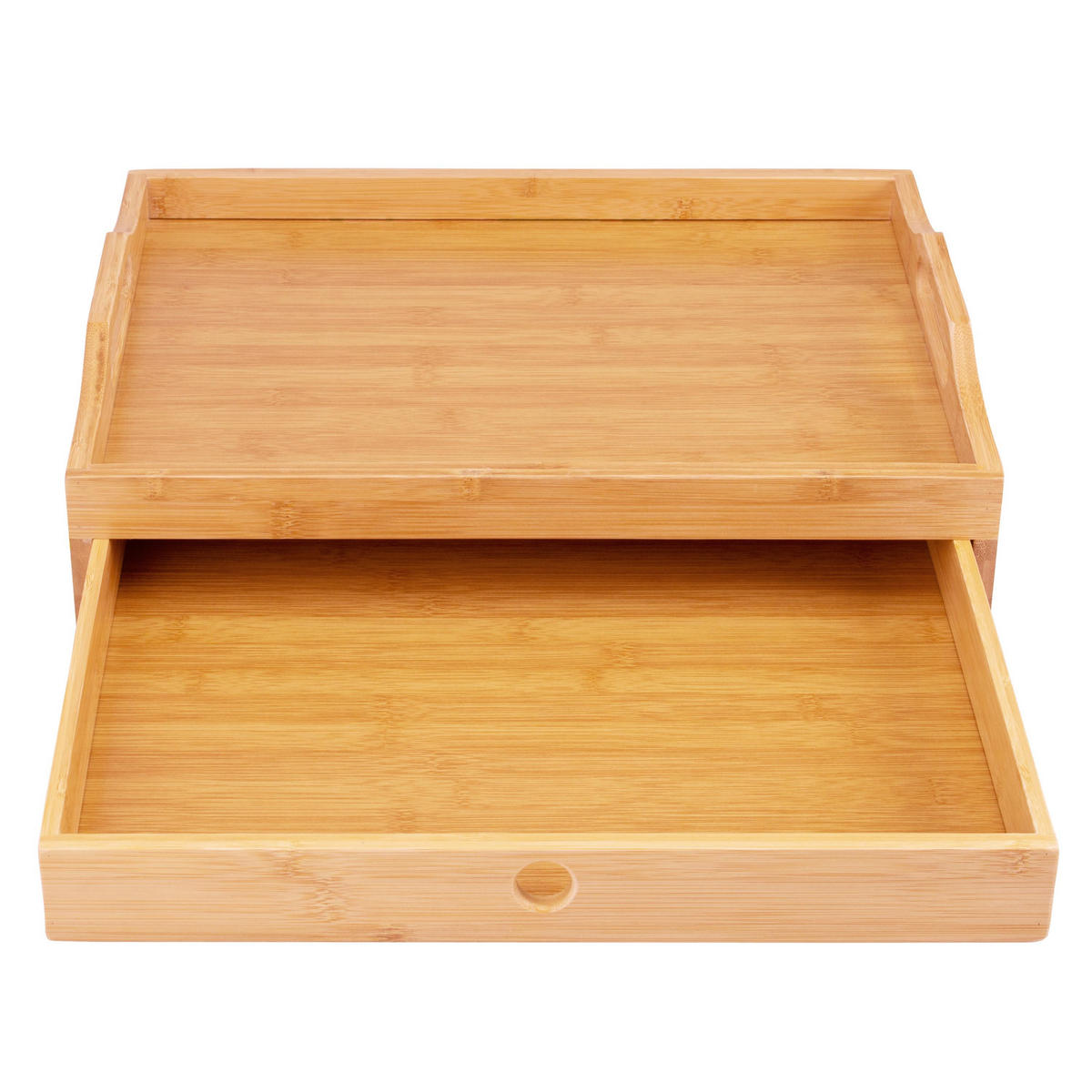 SERVIERTABLETT, Bambus - Braun, Holz (43/10/31cm) - bremermann