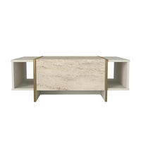 COUCHTISCH Veyron Beige Granit Optik - Beige, Holzwerkstoff (60/104/37cm) - moebel17