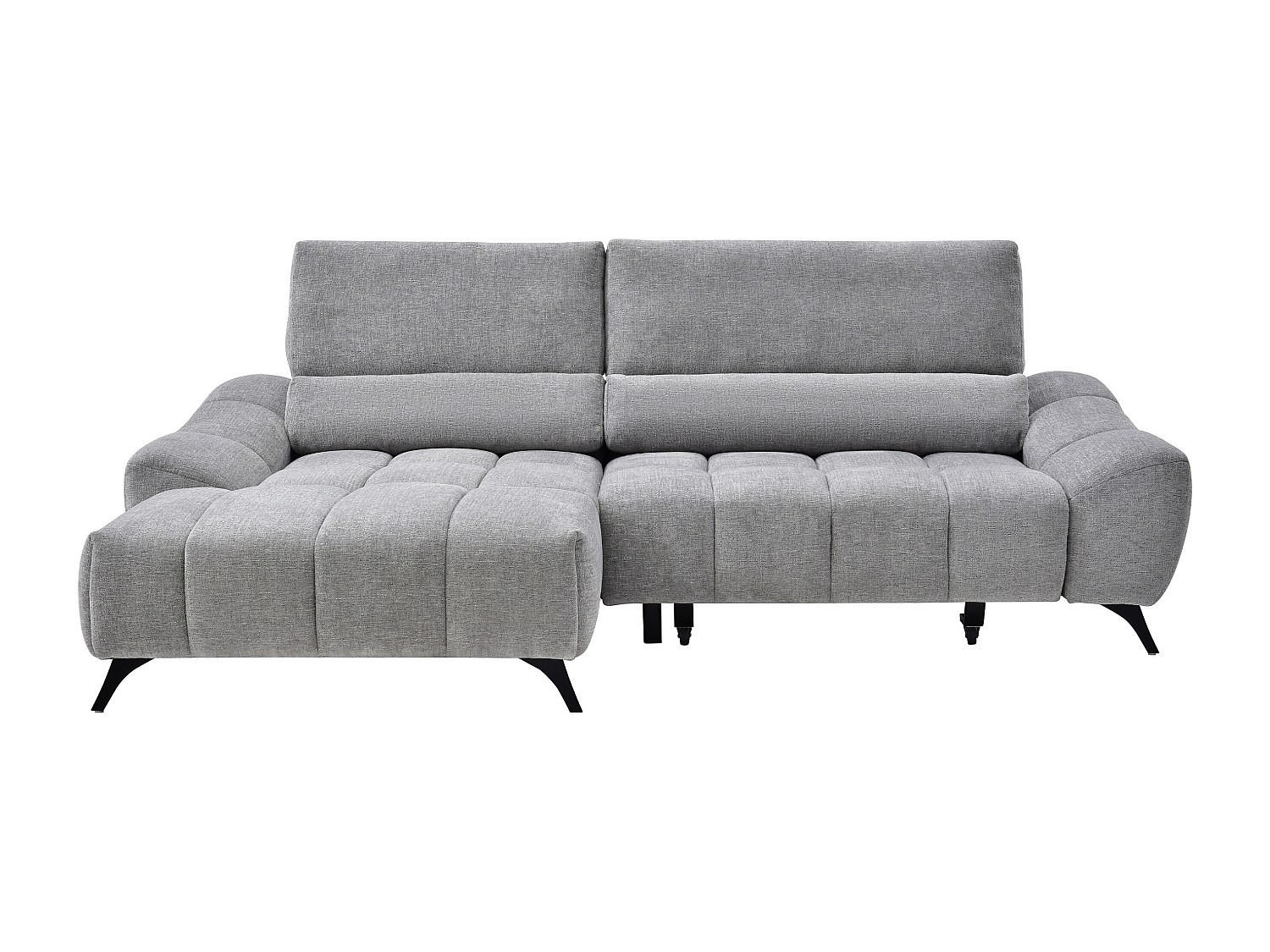 Vente-Unique Relaxsofa Grau 270x105x175 cm