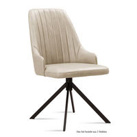 ESSZIMMERSTUHL (2er-Set) Dunya 52x91x60 Schwarz/Natur - Schwarz/Naturfarben, Kunststoff (60/91/52cm) - 58aufmkessel