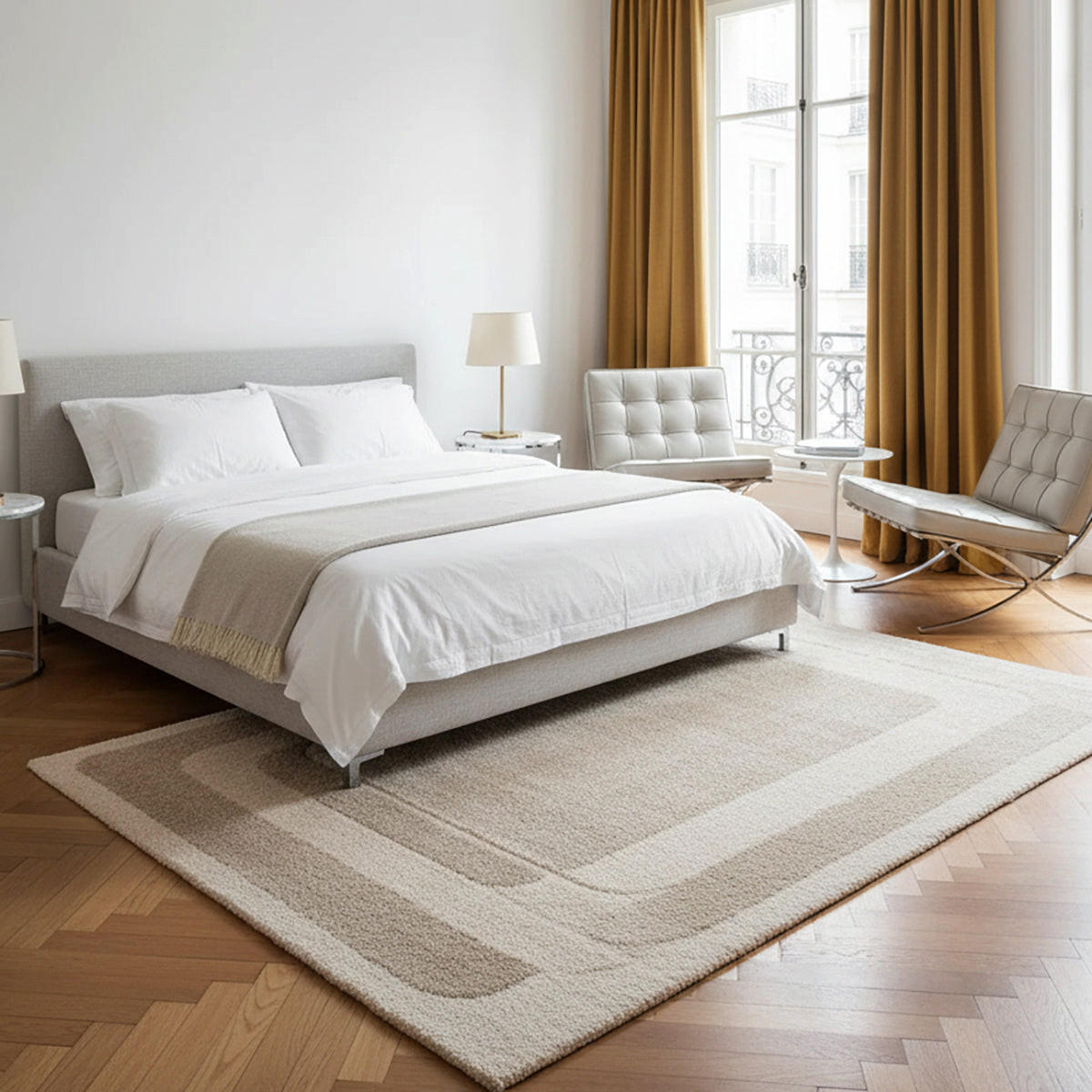 DESIGN-TEPPICH weich und dick beige - Beige, Textil (200/290cm) - AFK Living