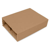 SPANNBETTLAKEN 80/180 cm, Jersey Elastisch 100 % Baumwolle Beige - Beige, Textil (80/180cm) - Best For Home