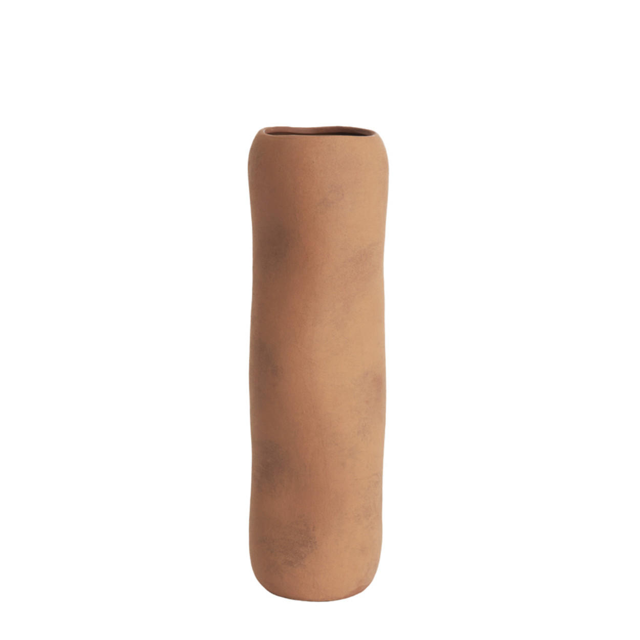VASE Serafina - Orange - 16.5/16.5/56 cm - Orange, Keramik (56cm) - Light & Living