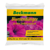 BLUMENDÜNGER universell, für Beet, Balkon und Grab, 500g - Brombeere, Naturmaterialien (10/5/15cm) - BONI-SHOP