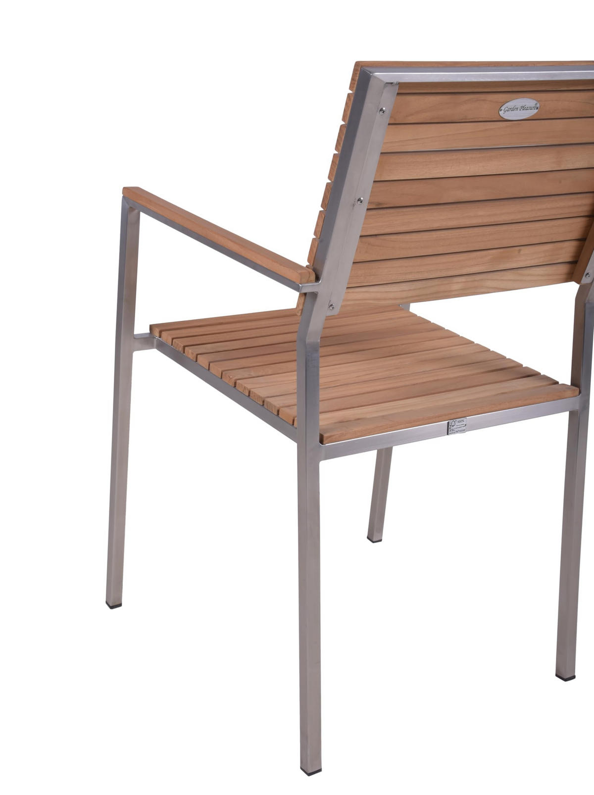 GARTEN-SITZGRUPPE Paul 6-teilig Tisch Bank Hochlehner Braun Gartenmöbel-Set - Schwarz, Holz - DELUKE