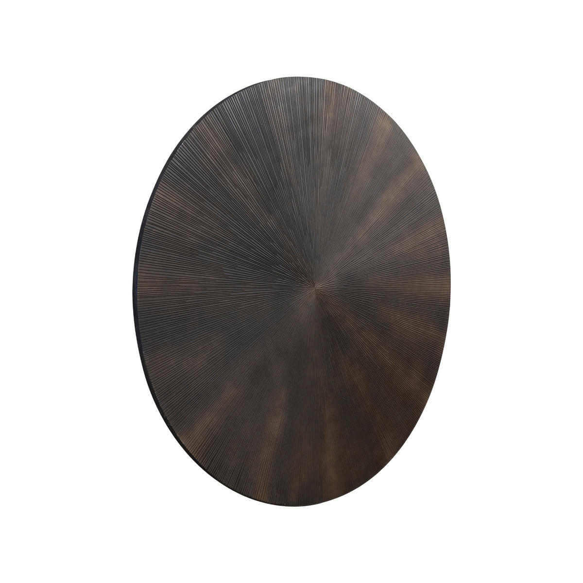 WANDPANEEL Zapp Schwarz 180/3/180cm - Schwarz, Holz (3/180/180cm) - PTMD Collection