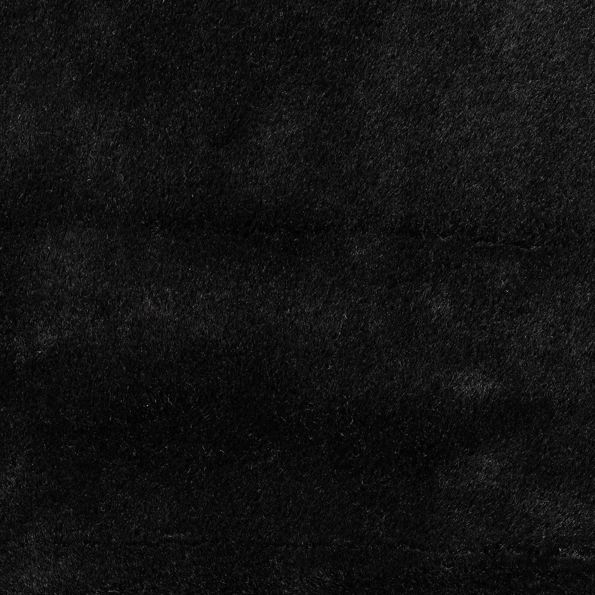 TEPPICH Kurzflor Unifarben Polyester Antirutsch Wohnzimmer Schwarz Rechteckig 160x220 - Schwarz, Textil (160/220cm) - KADIMA DESIGN