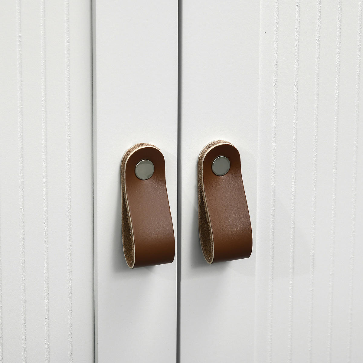 WASCHBECKENUNTERSCHRANK DE-15876 mit 2 Türen & verstellbarem Einlegeboden Weiß - Weiß, Holzwerkstoff (60/60/30cm) - ComfortXL