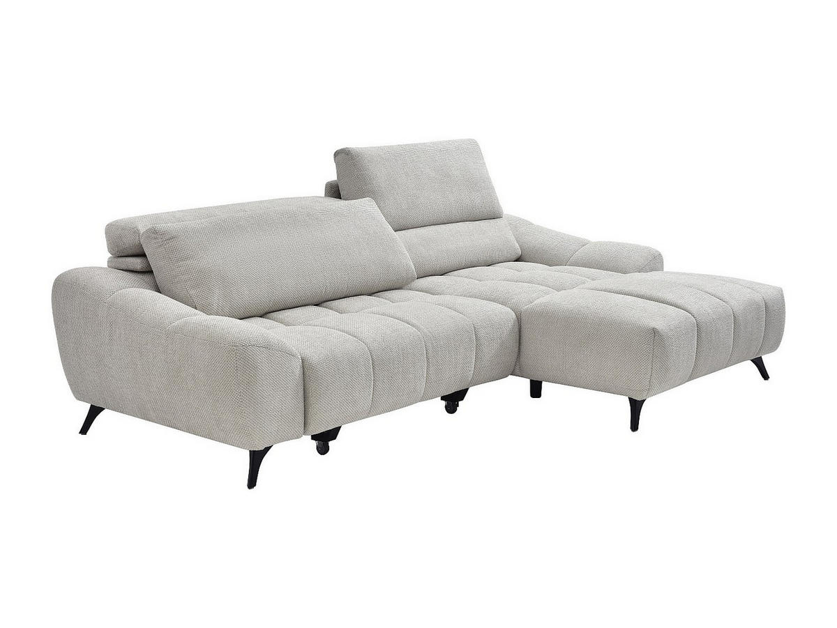 RELAXSOFA - 4 Personen-Sitzer - Stoff - Beige - - Beige, Textil (270/105/175cm) - Vente-Unique