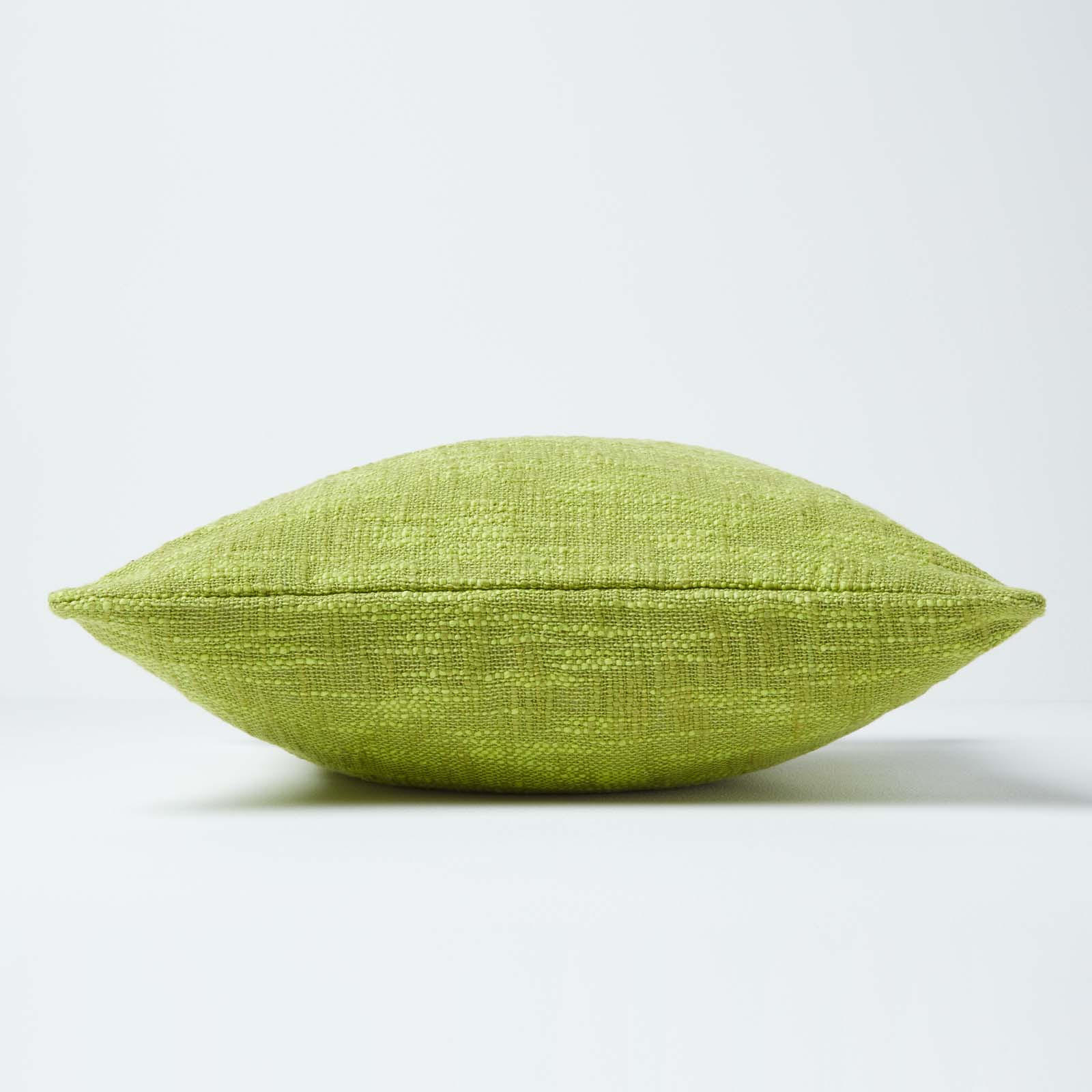 KISSENHÜLLE Nirvana Slub 60/60 cm, 100% Baumwolle - Grün, Textil (60/60cm) - Homescapes