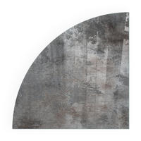 GLASPLATTE für Kamin 100x100 cm - Grau, Glas (100/100/0.4cm) - TULUP