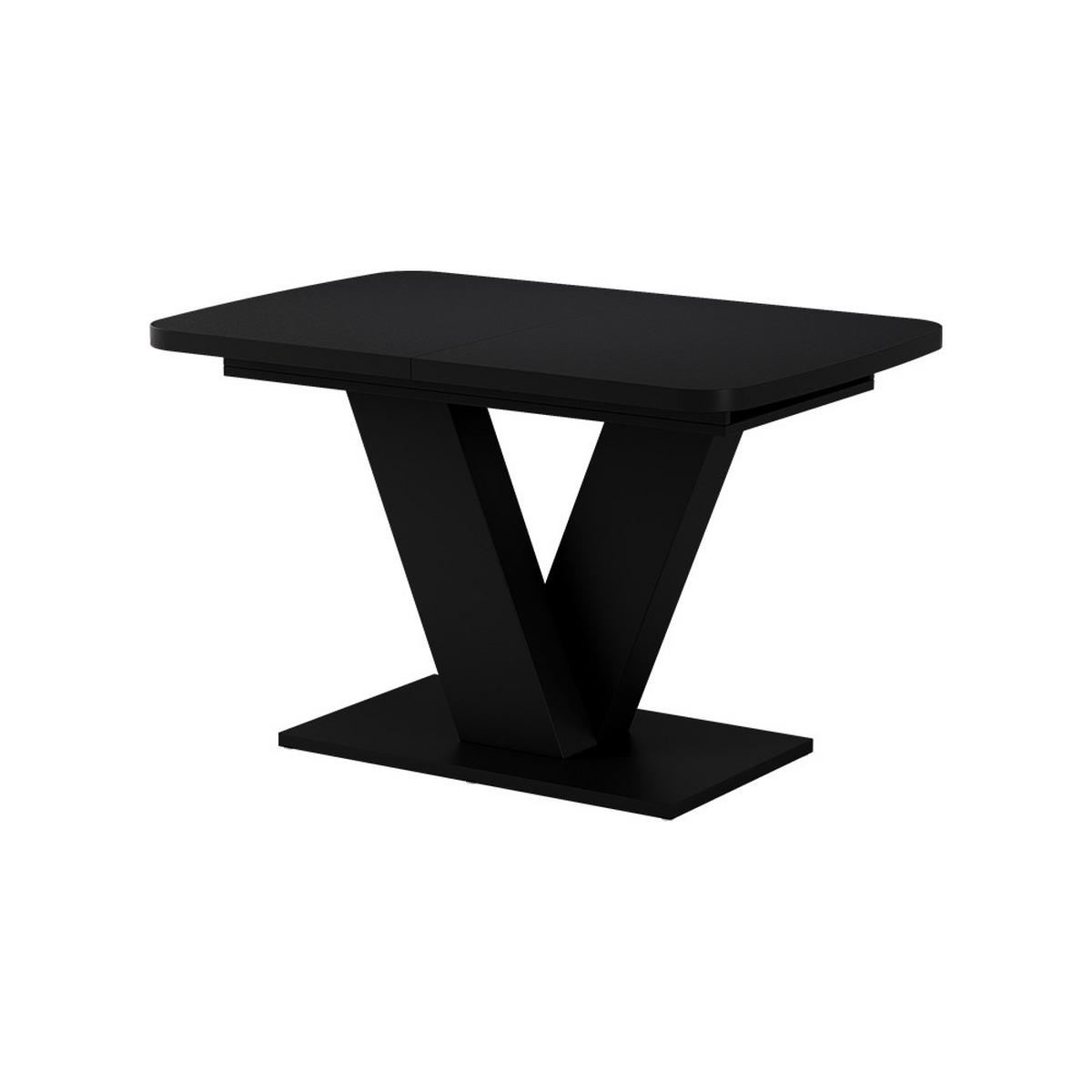 JEDÁLENSKÝ STÔL Fenaro čierna - čierna, kompozitné drevo (80/120/77.4cm) - Vicco