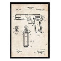 POSTER Browning Patent A3 Rahmenlos - Klar, Papier (29.7/5/42cm) - Nacnic