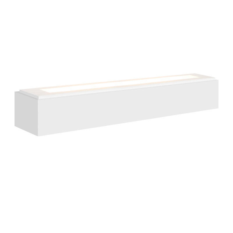 WANDLEUCHTE Yarberry 52/7.7/8.4cm - Weiß, Kunststoff (7.7/8.4/52cm) - Nettlife