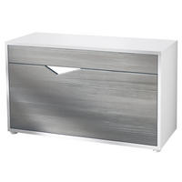 SCHUHSCHRANK Kolmio Avola-Anthrazit - Anthrazit, Holzwerkstoff (85/50/33cm) - Vladon